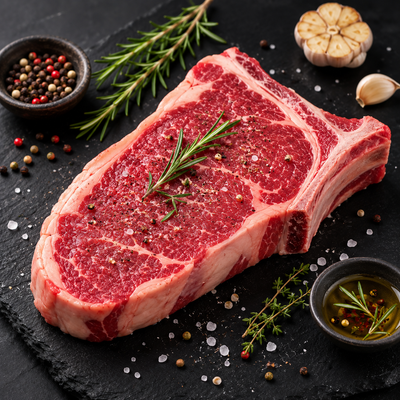 Sirloin steak withbone