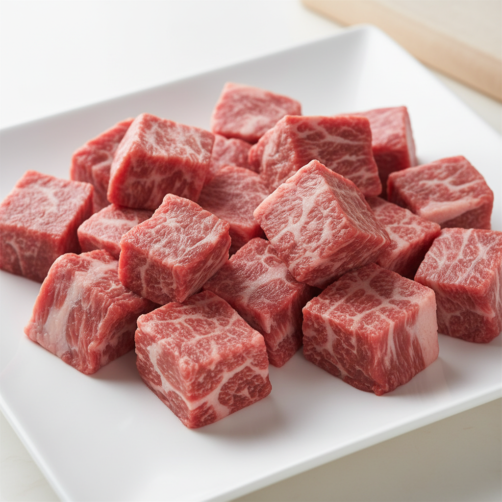 Beef Boneless Chunk with Fat Bangalore